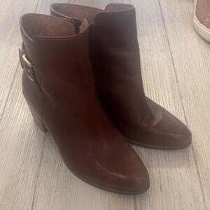 Louise et Cie Dark Brown Ankle Boots